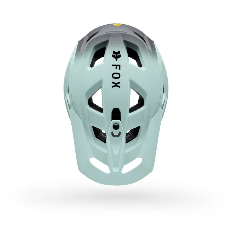Fox Speedframe Pro Backfade Enduro Helmet in Frost Blue-2