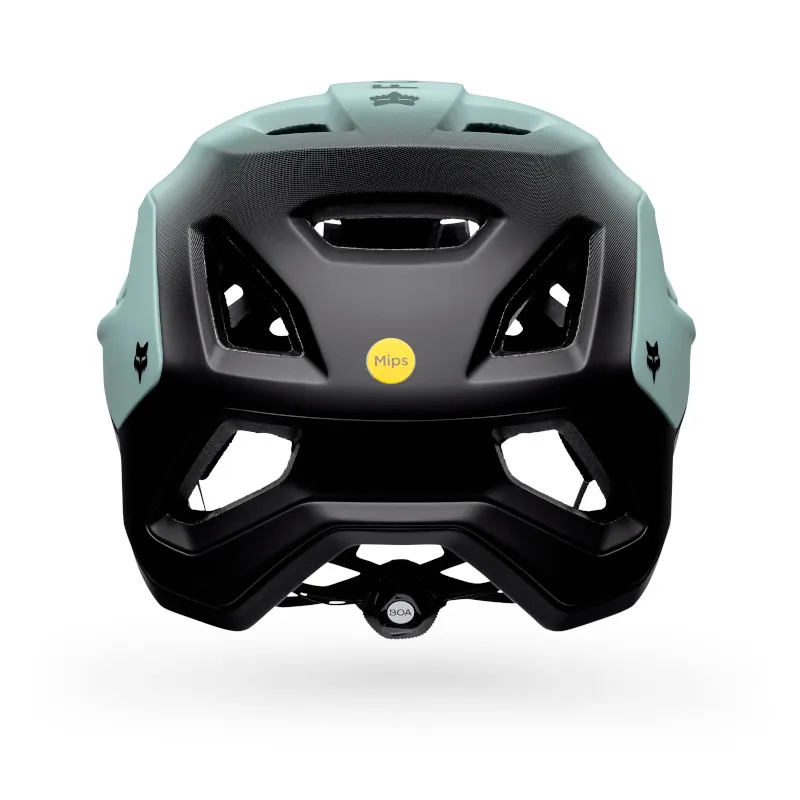 Fox Speedframe Pro Backfade Enduro Helmet in Frost Blue-3