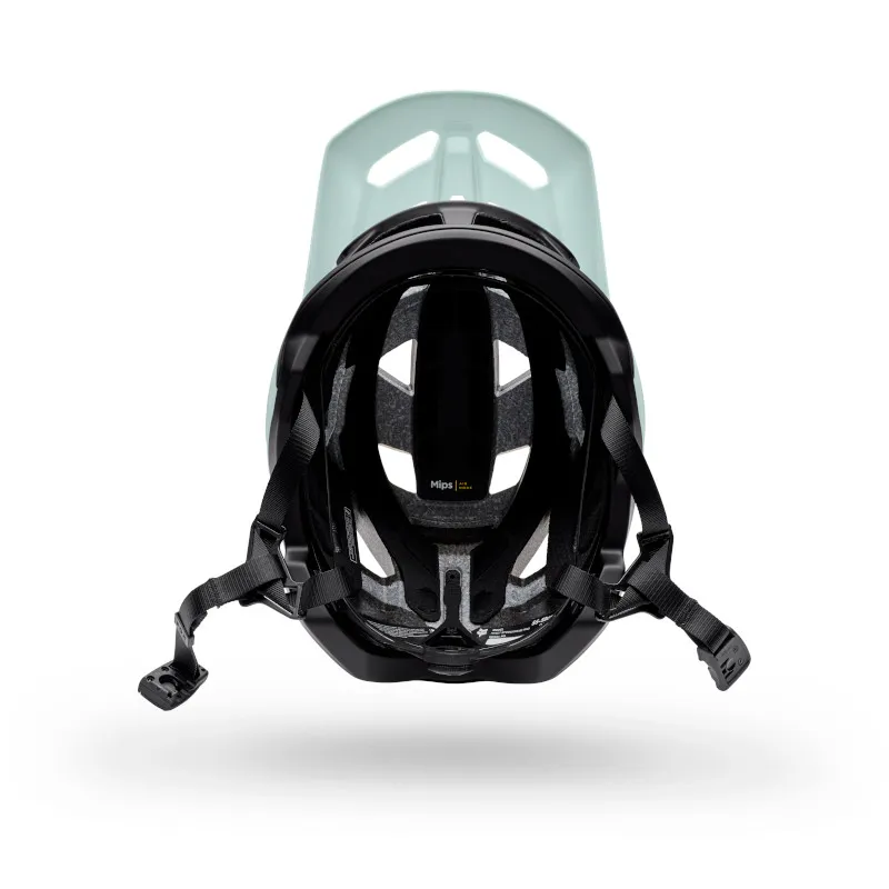 Fox Speedframe Pro Backfade Enduro Helmet in Frost Blue-4