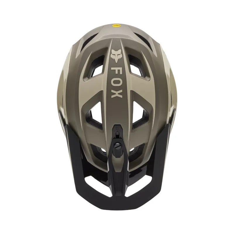Fox Speedframe Pro Defy Enduro Helmet MIPS in Cream-2