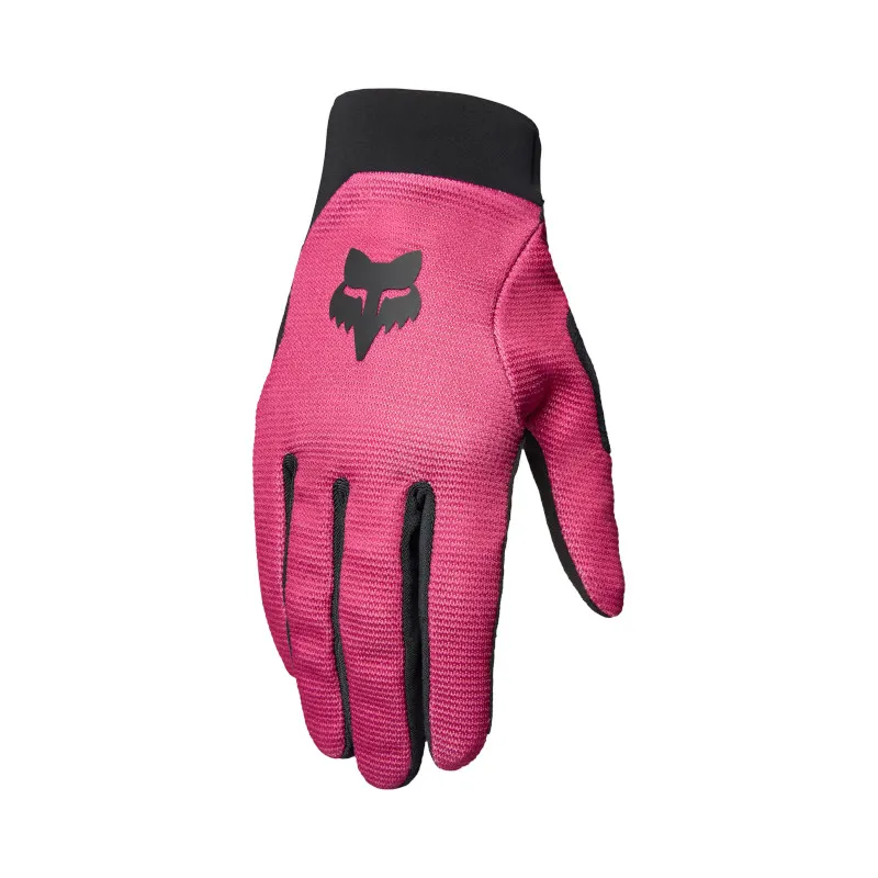 Fox Womens Ranger Mountain Bike Glove in Berry