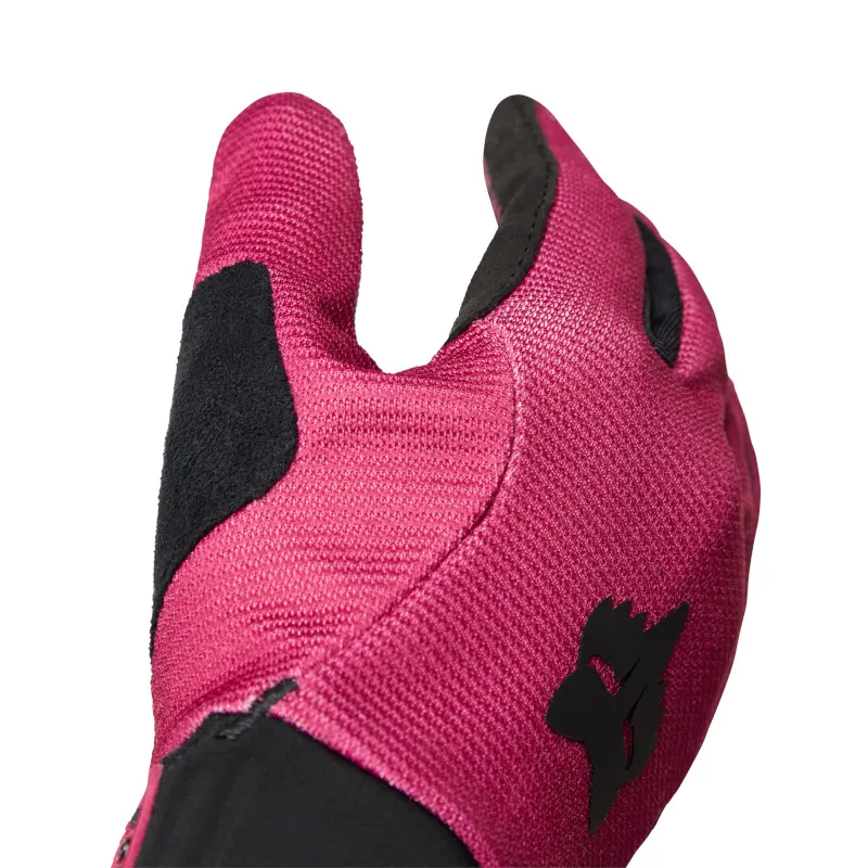 Fox Womens Ranger Mountain Bike Glove in Berry-3
