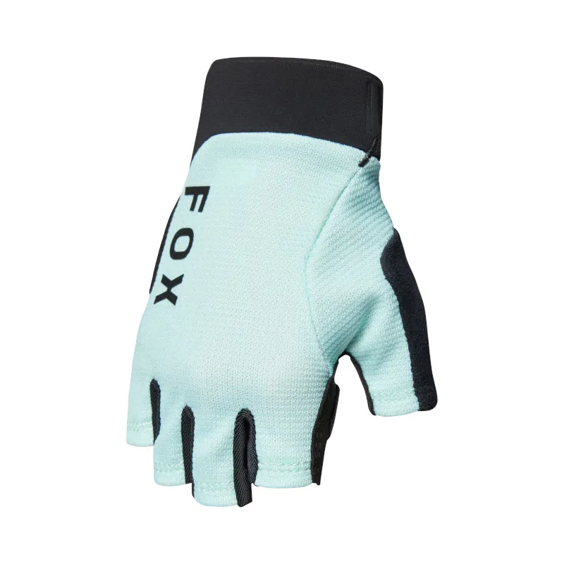 Fox Womens Ranger Gel Short Finger Gloves in Frost Blue
