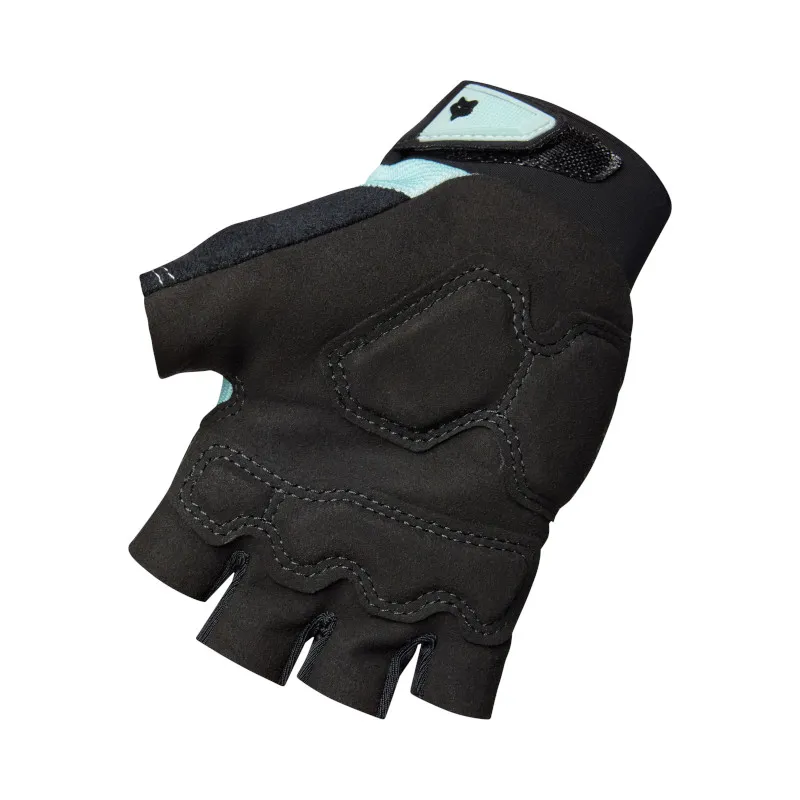 Fox Womens Ranger Gel Short Finger Gloves in Frost Blue-1