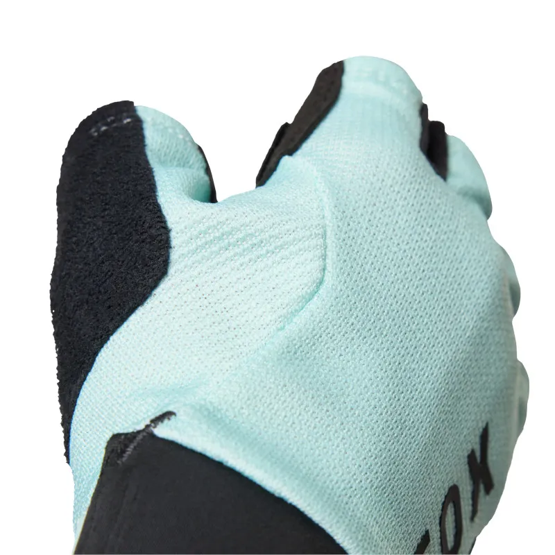 Fox Womens Ranger Gel Short Finger Gloves in Frost Blue-2