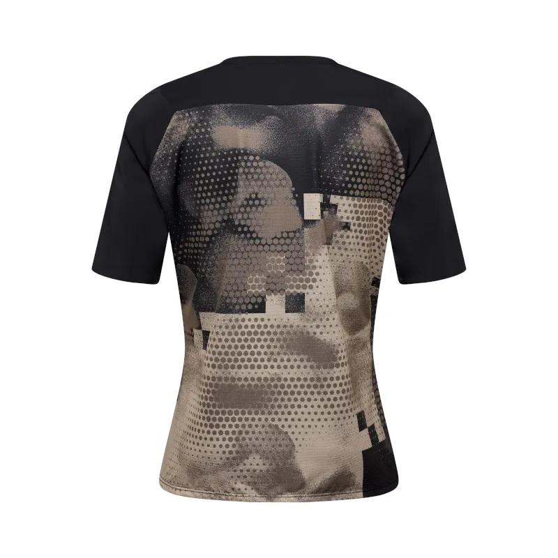 Fox Flexair Ascent Short Sleeve Mountain Bike Jersey in Sand-1