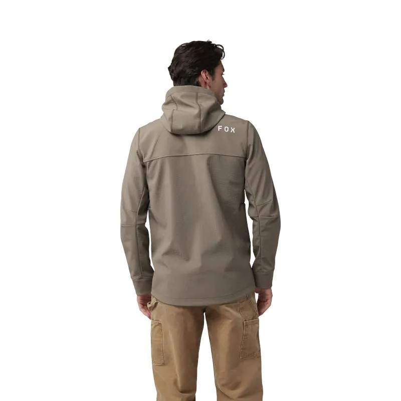Fox Pit Jacket - Softshell Casual Jacket in Ash-2
