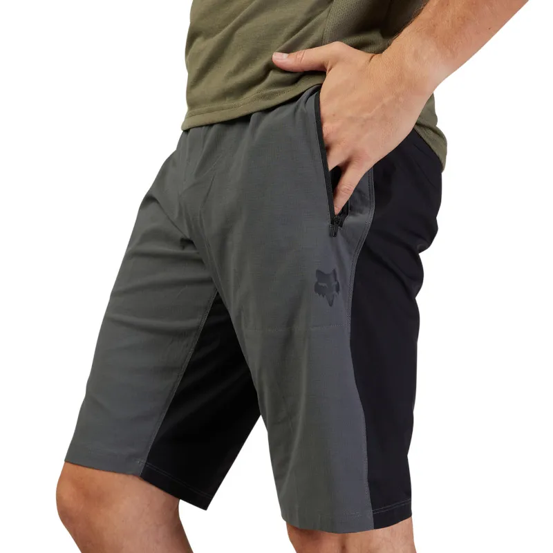 Fox Ranger Water Mountain Bike Short - 3Layer Waterproof Back in Grey-3