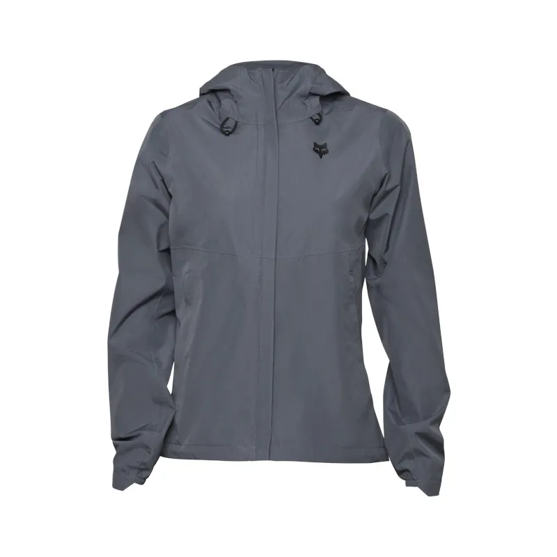 Fox Womens Ranger 2.5 Layer Waterproof MTB Jacket in Graphite-4