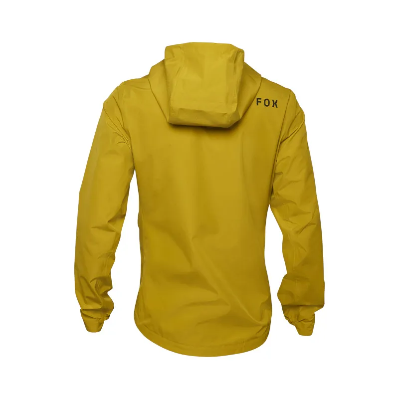 Fox Ranger 2.5 Layer Waterproof  MTB Jacket 5K/5K in Mustard-2