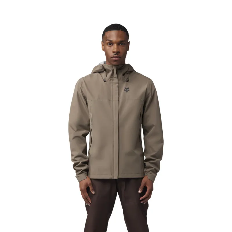Fox Ranger 2.5 Layer Waterproof MTB Jacket 5K/5K in Ash