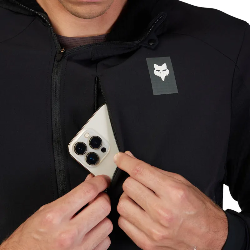 Fox Defend Thermal Winter Hoodie in Black-9