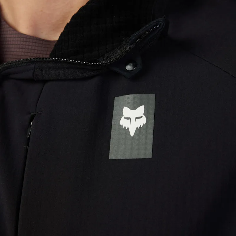 Fox Defend Thermal Winter Hoodie in Black-10
