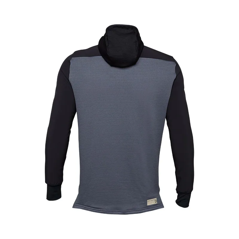 Fox Defend Thermal Winter Polartec Hoodie Jersey in Ash-2