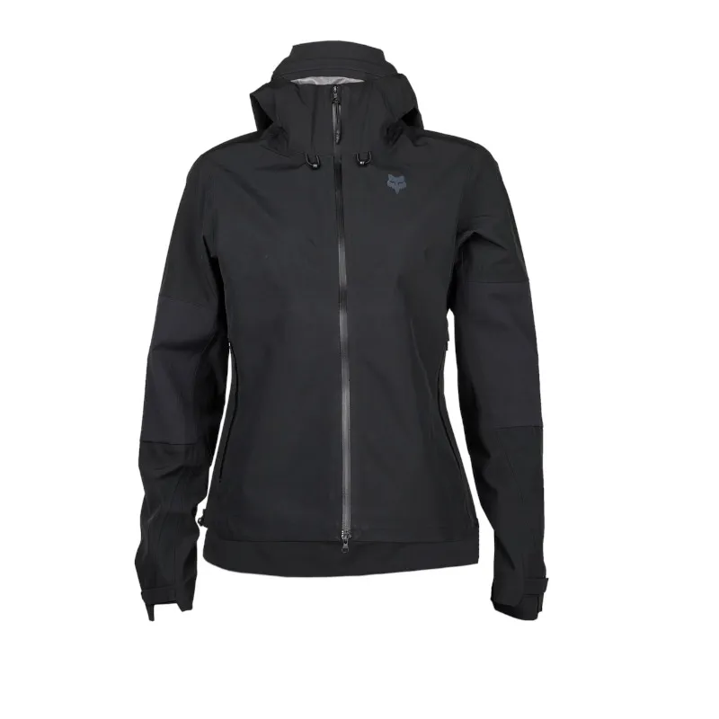 Fox Women's Defend 3-Layer Fully Waterproof MTB Jacket in Black-11