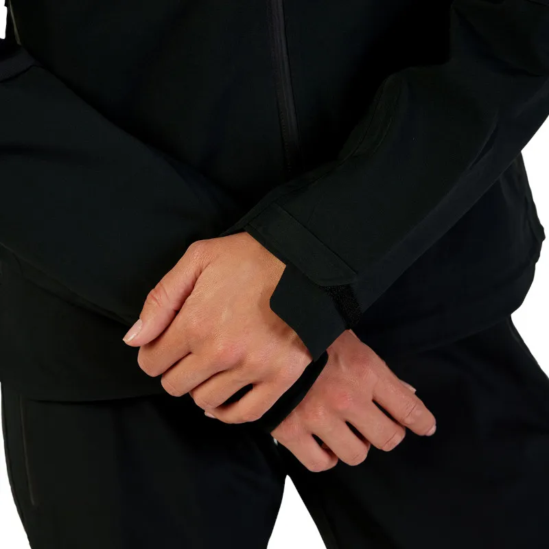 Fox Women's Defend 3-Layer Fully Waterproof MTB Jacket in Black-3