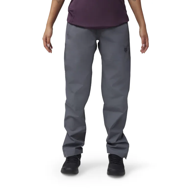 Fox Womens Ranger 2.5 Layer Waterproof MTB Pant in Graphite-2
