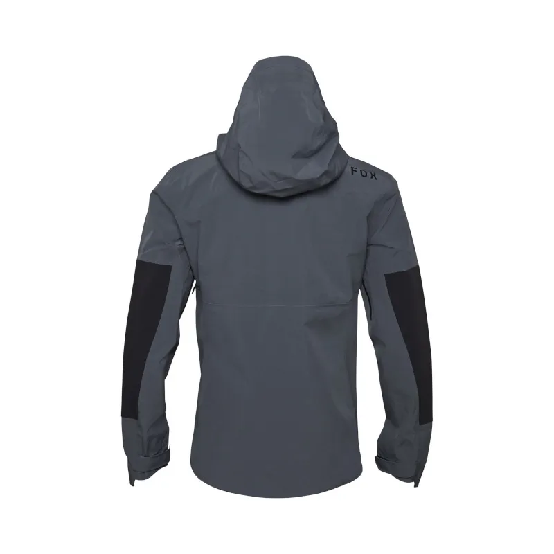 Fox Defend 3-Layer Fully Waterproof MTB Jacket in Graphite-4