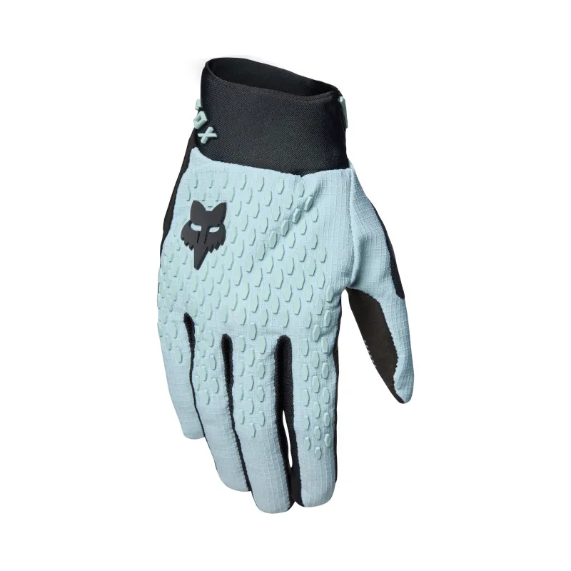 Fox Womens Defend Mountain Bike Glove in Arctic Blue