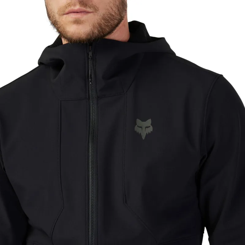 Fox Ranger Fire Hoodie - 10K/10K Jacket in Black-3