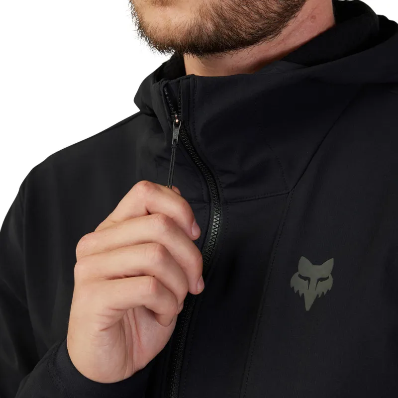 Fox Ranger Fire Hoodie - 10K/10K Jacket in Black-4