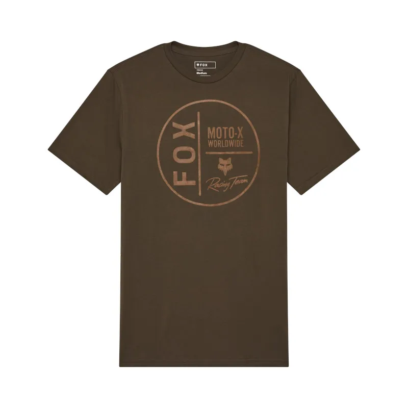 Fox Worldwide Short Sleeve Premium Tee in Military Green-3