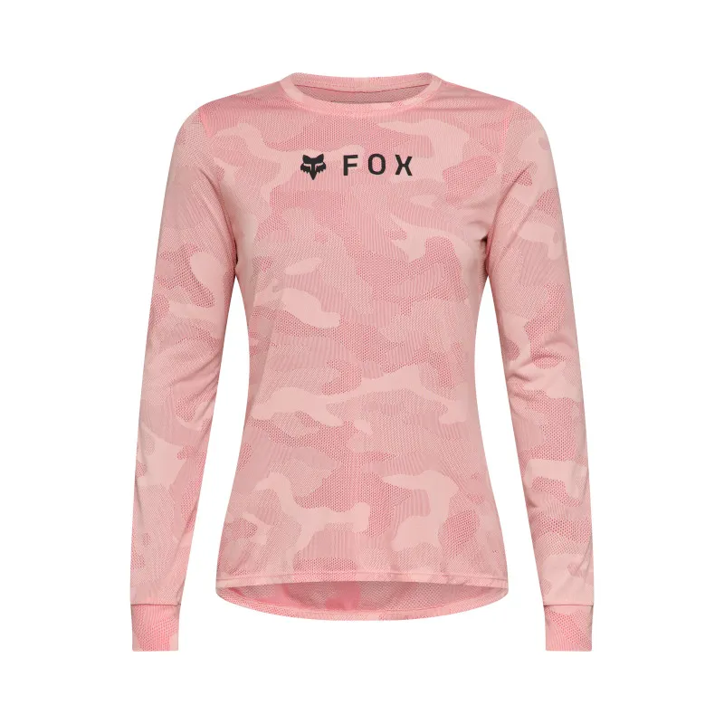 Fox Womens Ranger TruDri Long Sleeve MTB Jersey in Berry