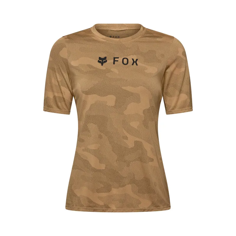 Fox Womens Ranger TruDri Short Sleeve MTB Jersey in Nutmeg