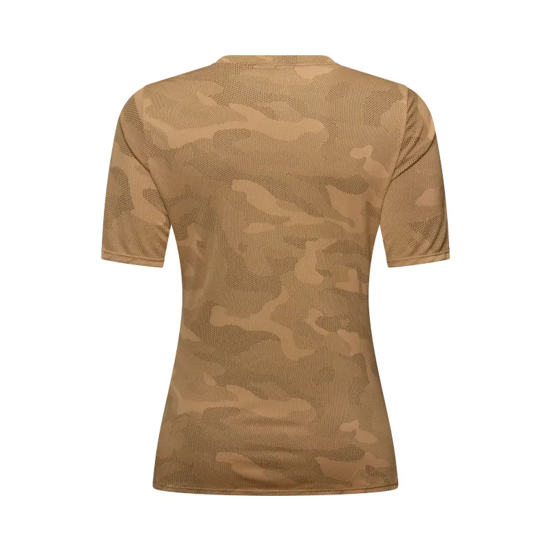 Fox Womens Ranger TruDri Short Sleeve MTB Jersey in Nutmeg-1