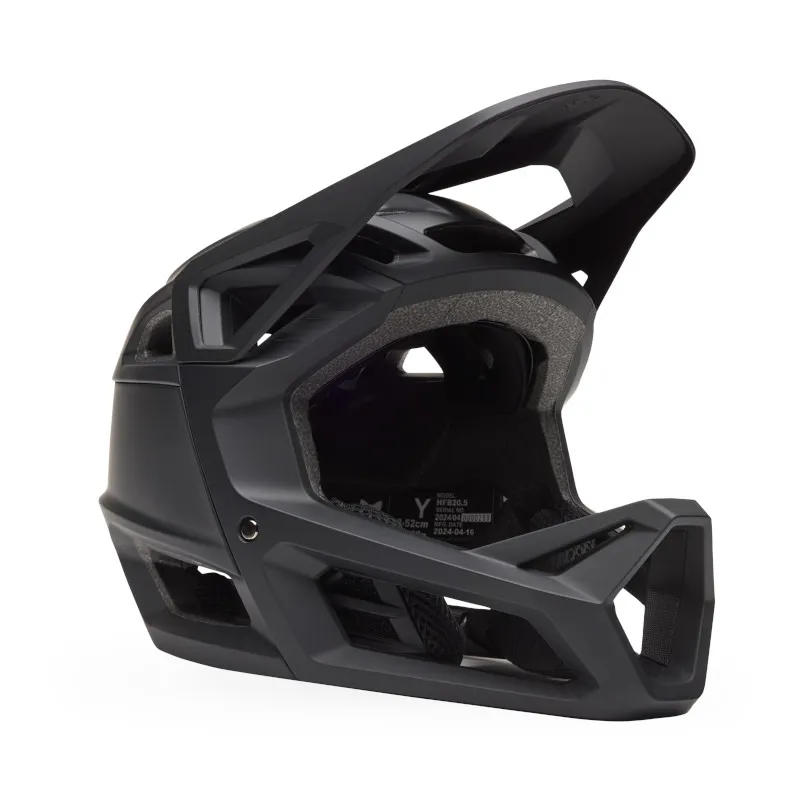 Fox Youth Proframe Full Face Enduro Helmet in Matte Black-1