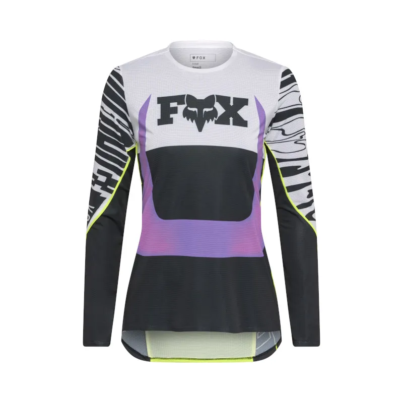 Fox Womens Flexair LS MTB Jersey Phantom - Limited Edition Kit Multi-1