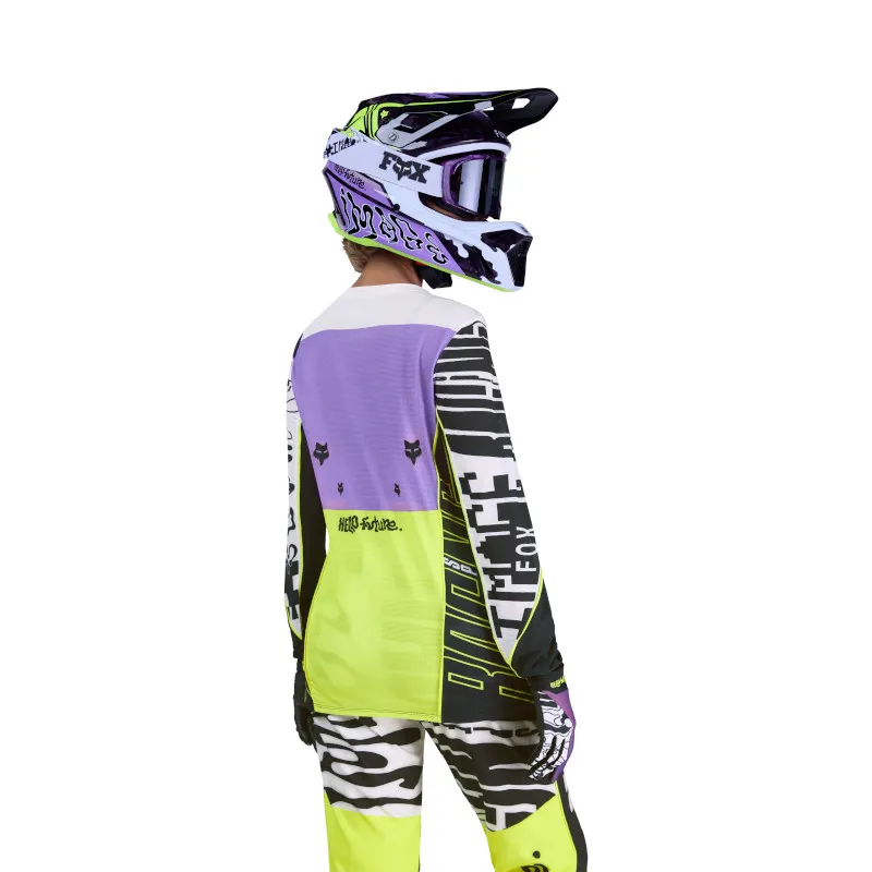 Fox Womens Flexair LS MTB Jersey Phantom - Limited Edition Kit Multi-3