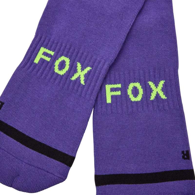 Fox 8inch Defend MTB Sock - LUNAR Special Edition in Grape-1
