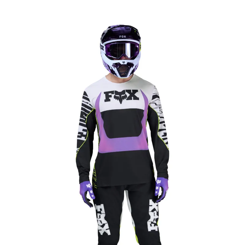 Fox Flexair Long Sleeve Jersey Phantom Limited Edition Kit in Multi-2