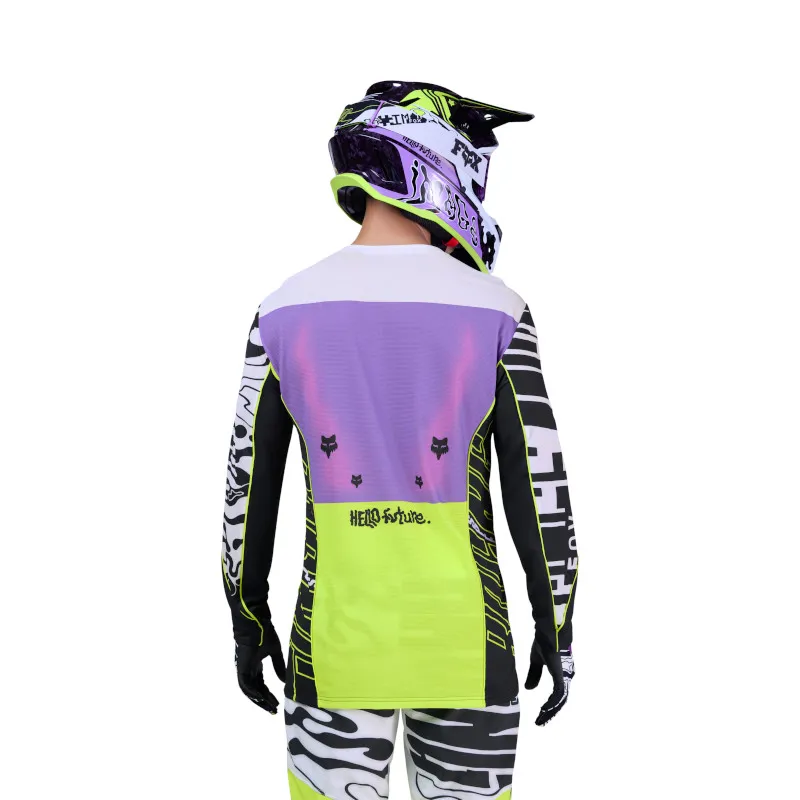 Fox Flexair Long Sleeve Jersey Phantom Limited Edition Kit in Multi-3