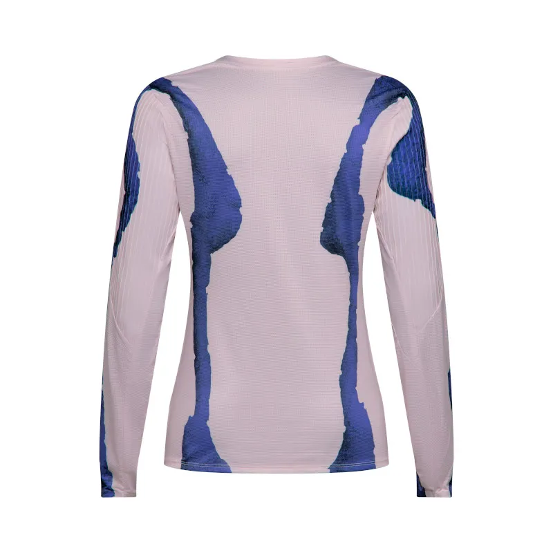 Fox Womens Flexair Awareness Limited Edition LS Jersey in Chalk White-1