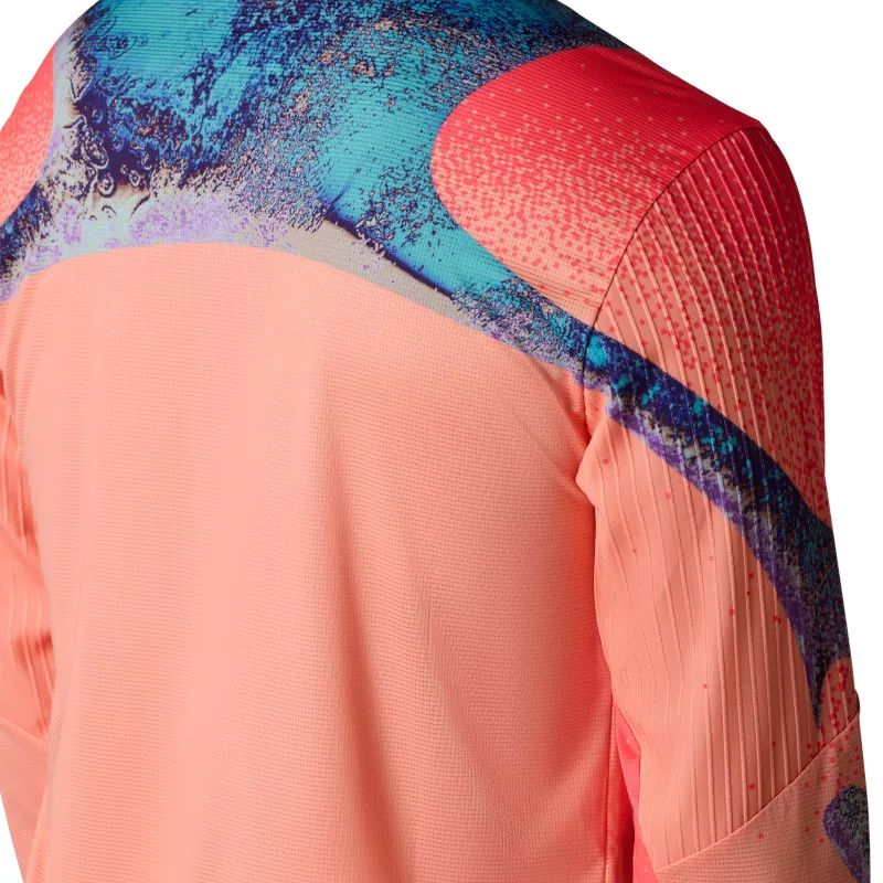 Fox Flexair Long Sleeve Vision MTB Jersey - Limited Edition in Peach-6