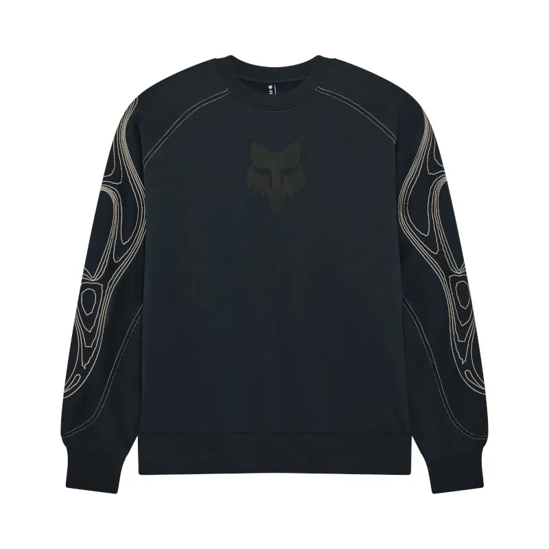 Fox Fleece Casual Crew - Vision Limited Edition in Galaxy Blue-5