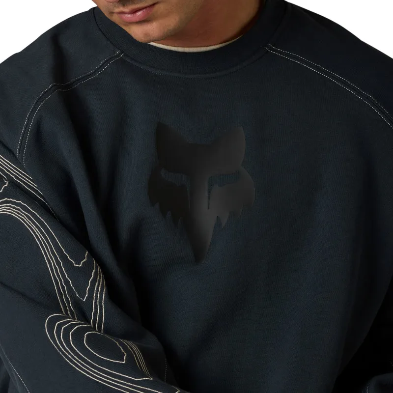 Fox Fleece Casual Crew - Vision Limited Edition in Galaxy Blue-3