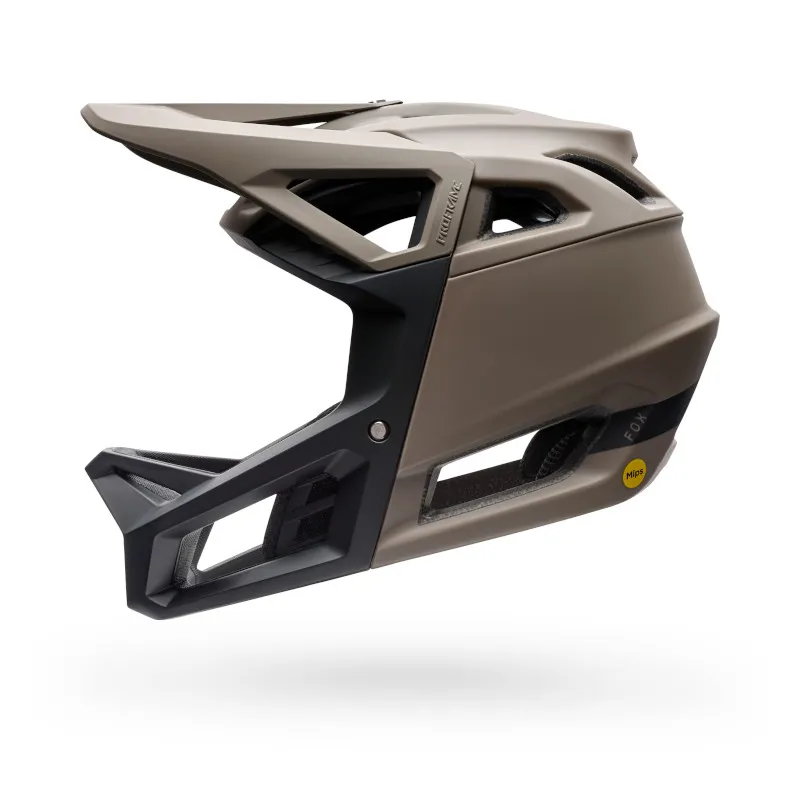 Fox Proframe Solid Full Face Enduro Helmet - MIPS in Nutmeg Brown-3