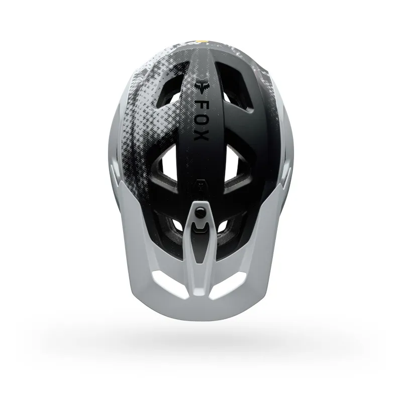 Fox Speedframe Pro Sense Enduro Helmet in White-2