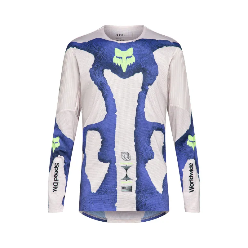Fox Flexair Awareness Limited Edition Long Sleeve MTB Jersey in White-1