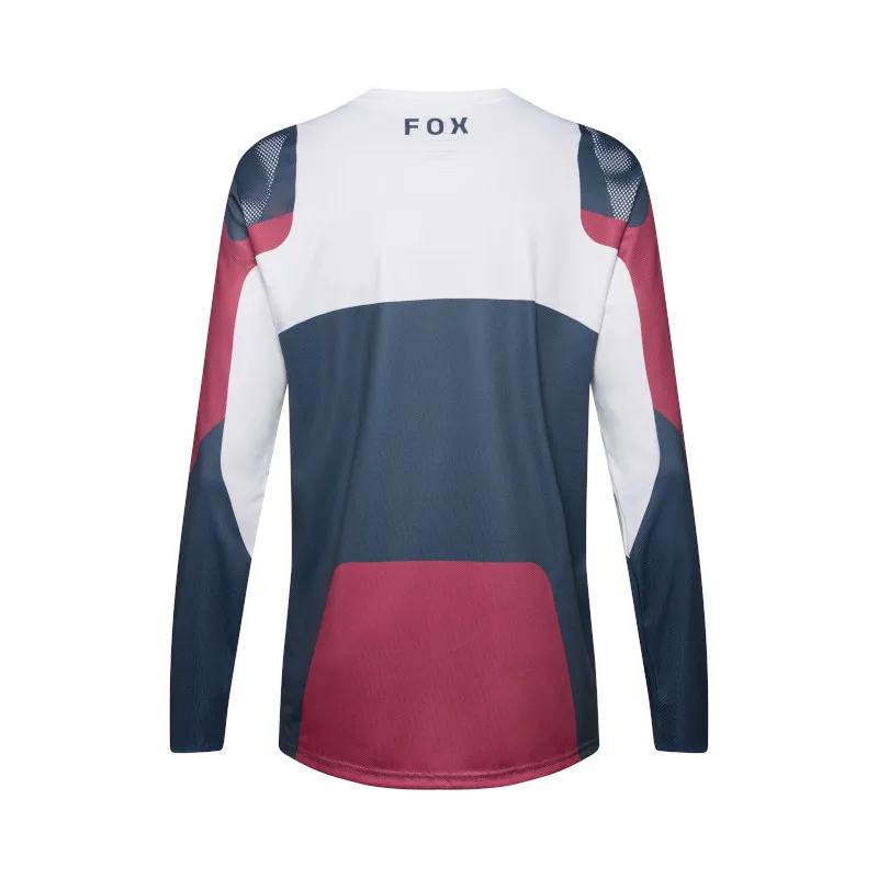 Fox Ranger Long Sleeve Mountain Bike Jersey Tactile in White-1