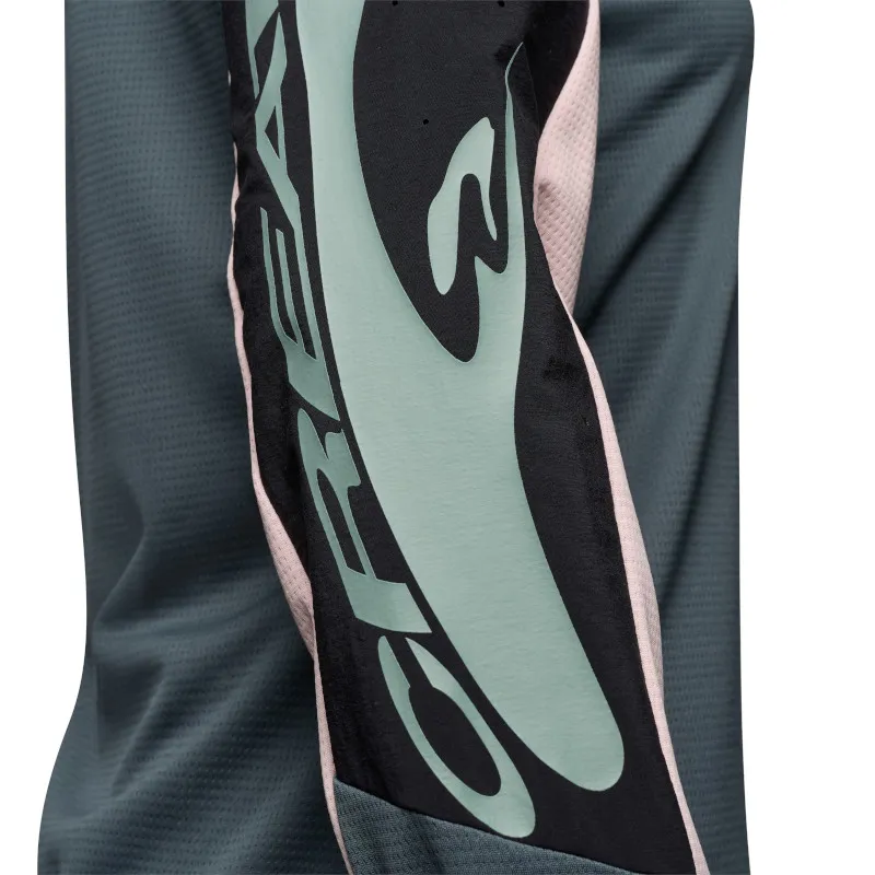 Fox Womens Defend Long Sleeve MTB Jersey in Deep Cobalt-2