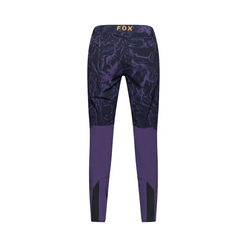 Fox Ranger Mountain Bike Pant - Image Print in Plum Purple-1