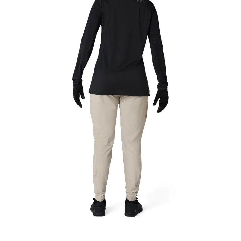 Fox Womens Flexair Lightweight Mountain Bike Pant in Chalk White-3