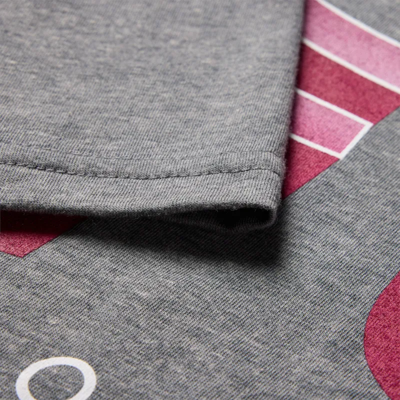 Fox Youth Block Short Sleeve Casual Tee in Heather Dark Grey-4