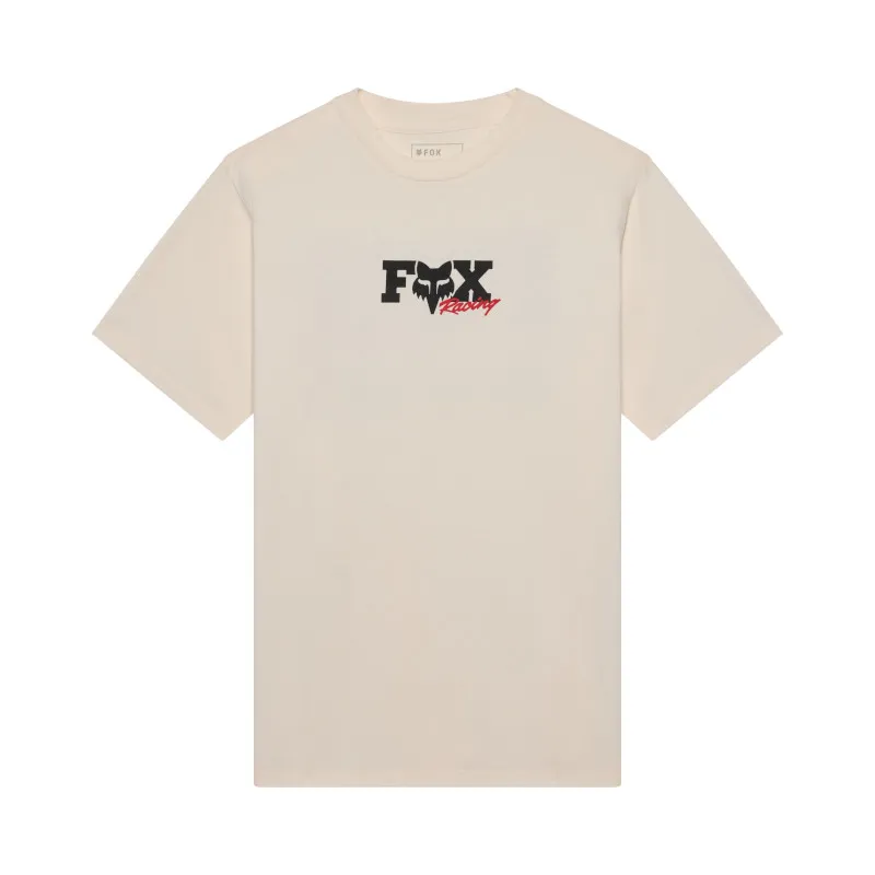 Fox Checker 195 Original Short Sleeve Tee in Chalk White