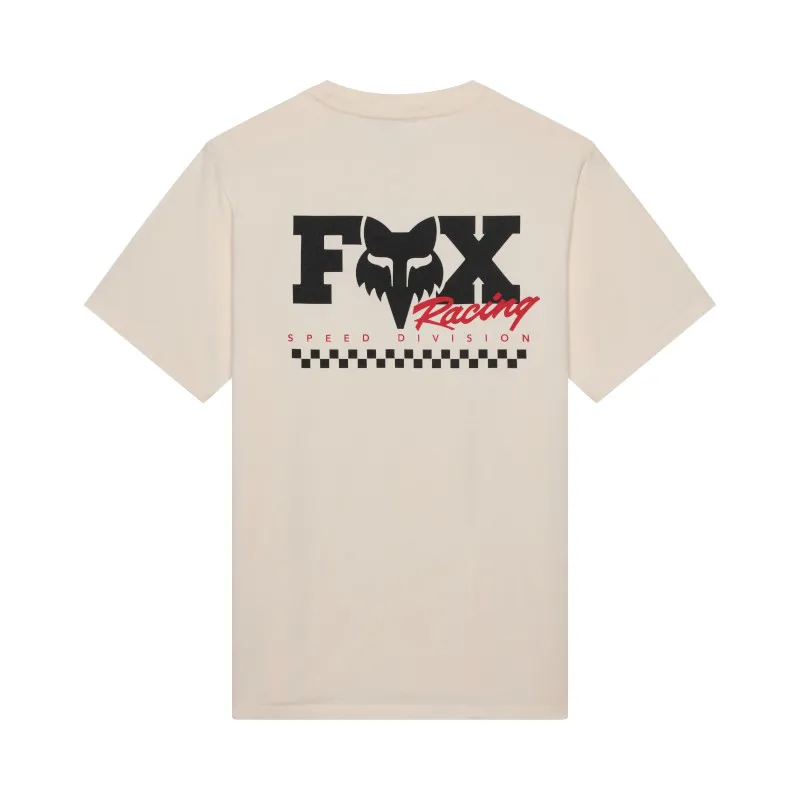 Fox Checker 195 Original Short Sleeve Tee in Chalk White-1