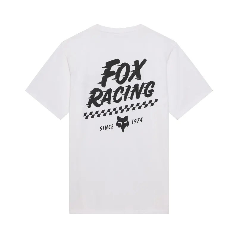 Fox Speed 195 The Original Short Sleeve Tee in White-1